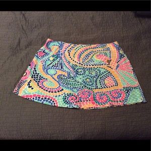 Lilly Pulitzer Madison Skort Multi Tile Wave